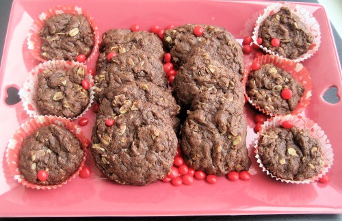 Chocolate Oatmeal Drops for my workmates