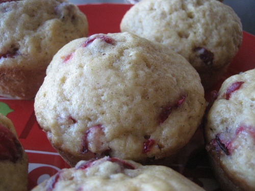 Close up of Christmas Morning Muffins